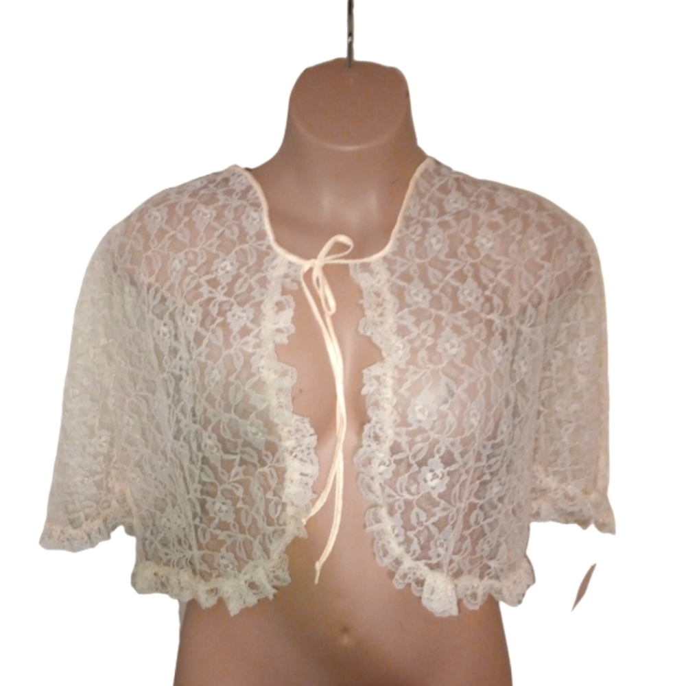 Vintage lace cover-up